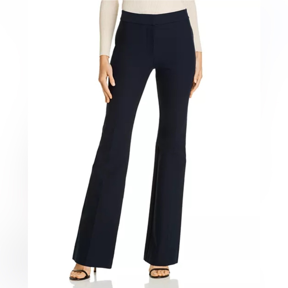Derek Lam alana Flare legging Pants midnight blue 10